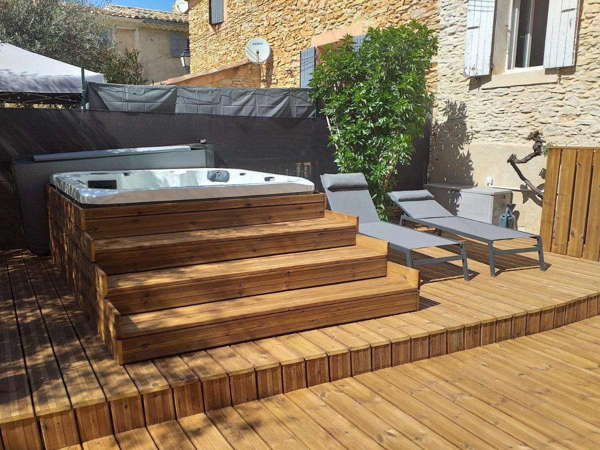 Deux M Bed and Breakfast Villes-sur-Auzon Buitenkant foto